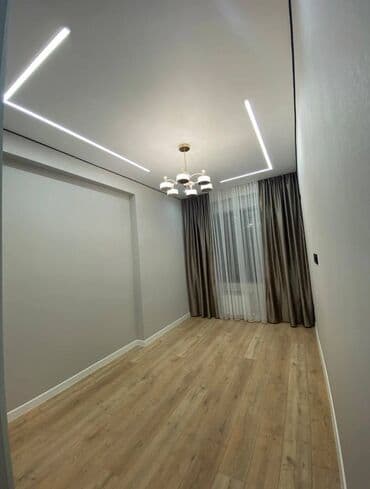 3 комнатная квартира джал: 2 комнаты, 53 м², Элитка, 1 этаж, Евроремонт — 11