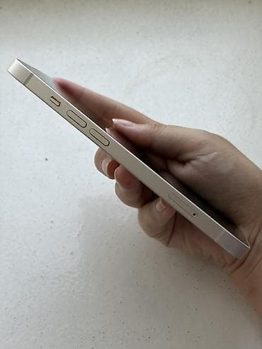 iphone xd: IPhone 13, Б/у, 128 ГБ, Старлайт, Чехол, Кабель, Коробка, 74 % — 7