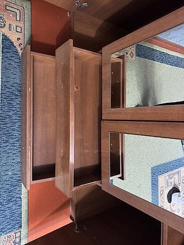 шкаф 4х дверный: Шифоньер, шкаф для одежды, Прямой, ЛДСП — 7