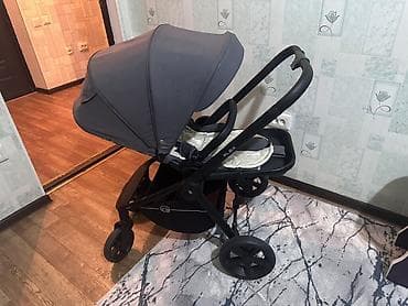 натуральные шубы: Прогулочная коляска с реверсивным сиденьем - Модель с поворотным — 5