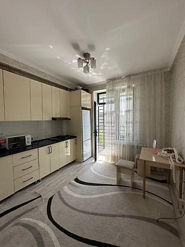 квартиры в бишкек: 2 комнаты, Агентство недвижимости, С мебелью частично — 3