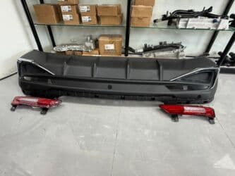 купить мицубиси паджеро спорт в бишкеке: Бампер Задний Changan, Новый, Оригинал — 1