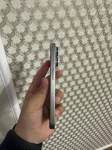 Apple iPhone: IPhone 15 Pro, Б/у, 256 ГБ, Natural Titanium, 81 % — 4
