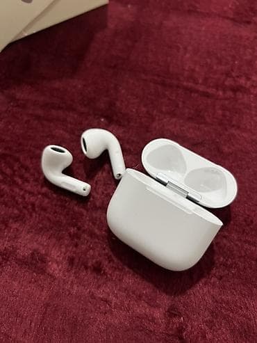 ipod touch: Беспроводные наушники-вкладыши с зарядным кейсом (белые) - — 3