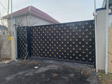 ремонт откатных ворот: Сварка | Решетки на окна, Навесы, Ворота Демонтаж, Монтаж, Доставка — 2