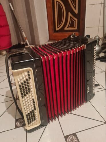 гитары акустика: Баян Тула - Кнопочный баян «Тула», классическая черная дека с — 2