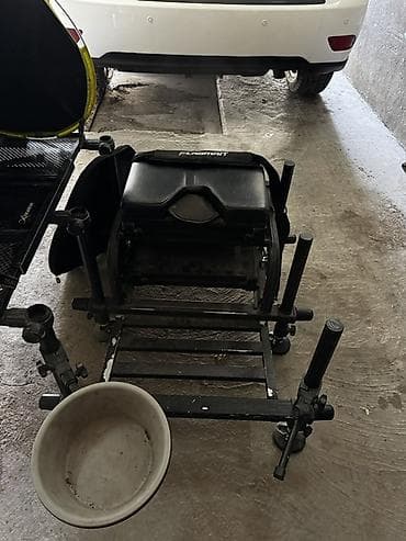 зонты для рыбалки: Платформа Flagman на 36 ноге для фидерной рыбалки с раскладным столом — 6