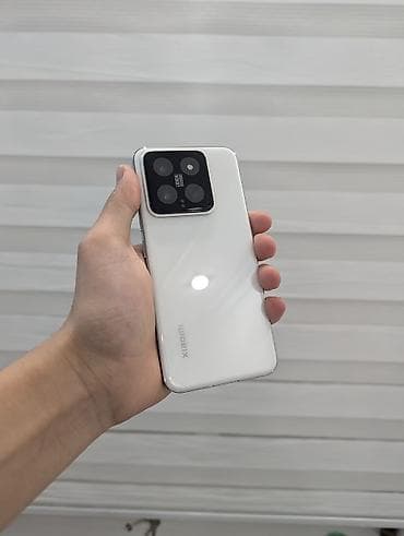 iphone 16 pro lalafo: Xiaomi, 14, Б/у, 256 ГБ, цвет - Белый, 2 SIM — 3