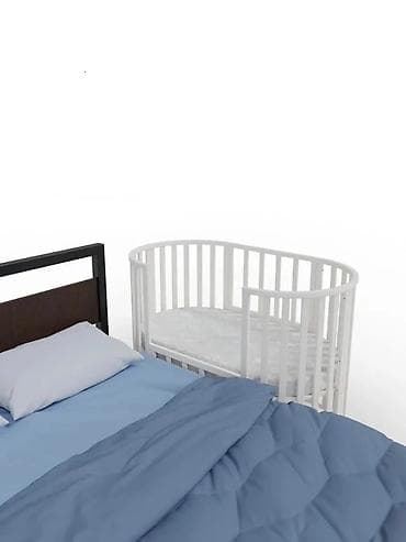 bunk bed: Детская кровать трансформер, Б/у, Другой тип, цвет - Белый — 4