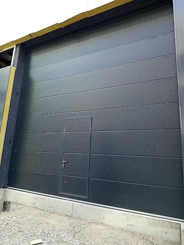 Сендвич панели, Автоматические, Alutech, Для гаража, Для частного дома, Для автомойки, С калиткой, Оптом, Новый, Платная установка