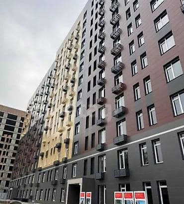 квартира токмок кун чыгыш: 2 бөлмө, 81 м², Элитка, 13 кабат, Даяр ПСО (өзү оңдоп түзөтүп бүтүү үчүн) — 3