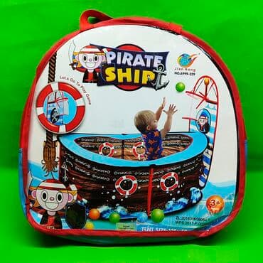 детская игровая палатка: Палатка детская пиратский корабль🏴‍☠️ Отличная возможность для — 1