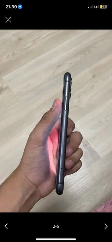 зарядное устройство на ноутбук асус: IPhone 11, Колдонулган, 64 ГБ, Кара — 4