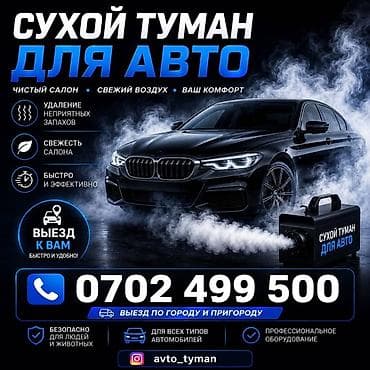 insta: Сухой туман для авто — профессиональная обработка салона Что делаем — 1