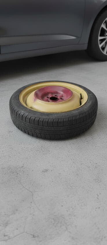 Колеса в сборе 70 / R 15, Запаска, Железные, отверстий - 5