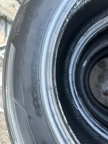 lf sonata: Шины 205 / 65 / R 16, Лето, Б/у, Комплект, Легковые, Корея, Hankook — 1