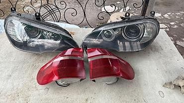 Системы освещения: Комплект передних фар BMW 2007 г., Б/у, Оригинал — 1