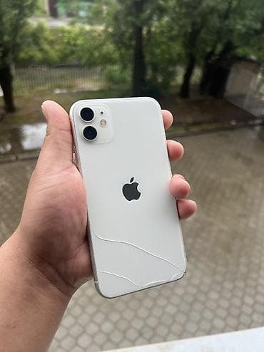 IPhone 11, Б/у, 256 ГБ, Белый, 84 %