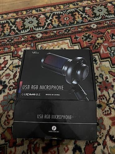 USB RGB микрофон (V.G? – обозначение на коробке) Описание: -