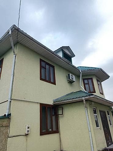 4 bedroom: Кок-Жар,Байсу.Просторный двухэтажный дом с мансардой и балконом. Фасад — 1