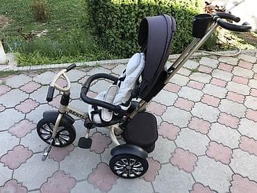 вело коляска: Детский трёхколёсный велосипед-коляска Bentley - Бренд: Bentley — 7