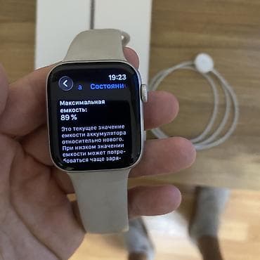 apple wathc: Apple Watch SE 2 44 мм, розовый цвет ⌚️ В отличном состоянии — 4