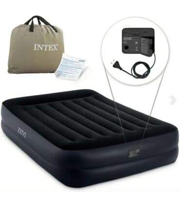 матрасы надувные спальные с насосом: Бесплатная доставка Доставка по городу бесплатная Двуспальная — 1