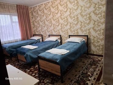 квартира в бишкеке цена: 3 комнаты, Душевая кабина, Бытовая техника, Интернет, Wi-Fi — 1