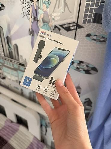 петла: Беспроводной петличный микрофон Hou-zone для смартфонов. - Тип — 1