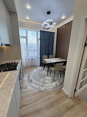 Батирлер: 1 бөлмө, 38 м², Элитка, 13 кабат, Дизайнердик ремонт — 3