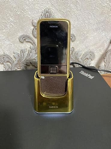 nokia 6100: Nokia 1, Б/у, цвет - Золотой, 1 SIM — 2
