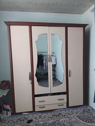 шкаф для одежды четырехстворчатый: Шифоньер, шкаф для одежды, Прямой — 2