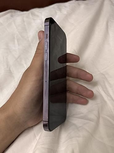 apple 6: IPhone 14 Pro Max, Б/у, 128 ГБ, Deep Purple, Наушники, Защитное стекло, 81 % — 4