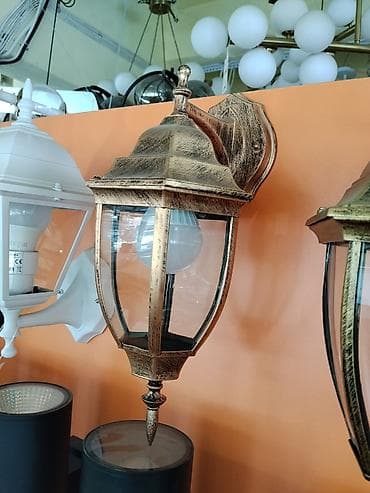 study lamp: Настенный уличный светильник в классическом стиле. - Тип: бра для — 1