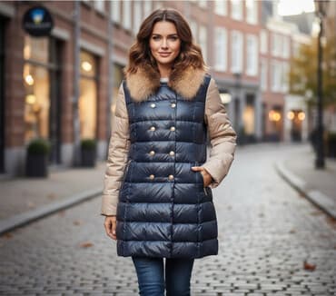 туник для беременных турецкий: Продаю стильное,теплое и при этом лёгкое зимнее пальто, мех — 1