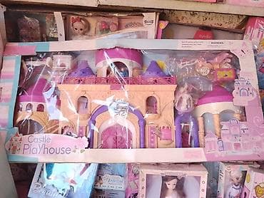 Игровой набор Castle Playhouse — большой замок-принцессы в подарочной lalafo.kg да Игровой набор Castle Playhouse — большой замок-принцессы в подарочной