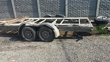Прицеп, Mercedes-Benz, Бортовой, до 3,5 т, Б/у