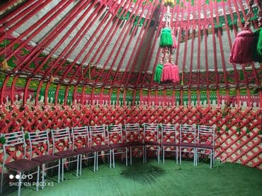 математика 5 класс с.к.кыдыралиев а.б.урдалетова гдз: Аренда юрты, Каркас Деревянный, Более 100 баш, Казан, Посуда, С полом — 7