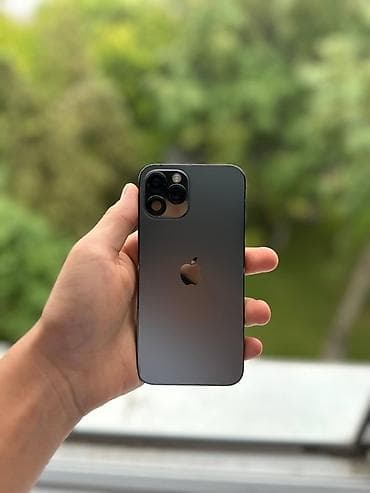 aphone 12 pro: IPhone 12 Pro, 128 ГБ, Графит, 75 % — 1