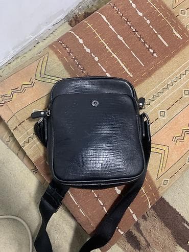 Барсетка, Butun, Материал: Искусственная кожа, Застежка на молнии, Б/у