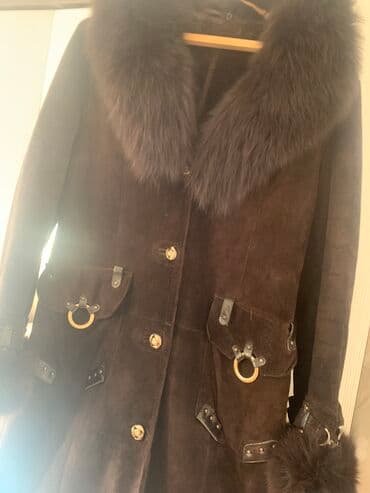 Спецодежда: Дубленка - пальто в хорошем состоянии одевала 4 раза цену — 3