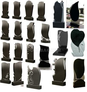 фото на памятники: Изготовление крестов, Изготовление памятников, Изготовление табличек | Гранит, Металл, Габбро | Оформление — 2