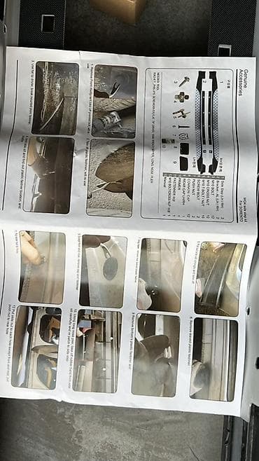 степ сидения: Наружные накладки порогов Kia — 6