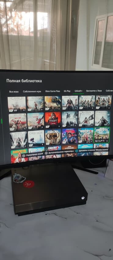 икс бокс сериес с: Игровая приставка Xbox One X (черная) Особенности: - Мощная консоль — 2