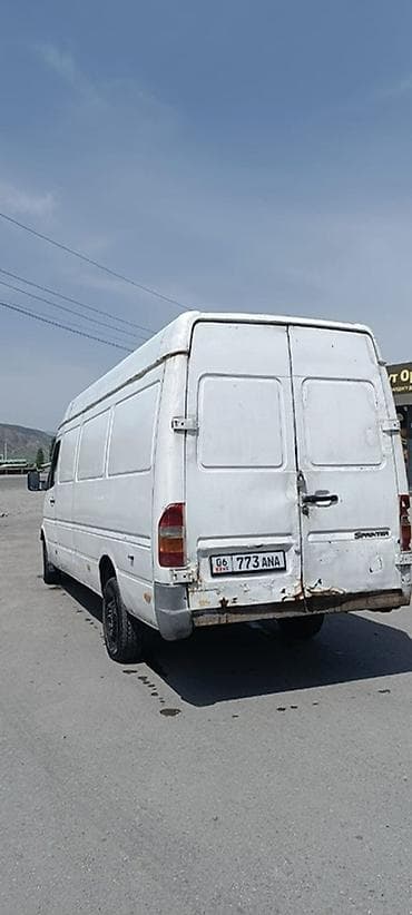 Mercedes-Benz Sprinter (длинная база, высокий потолок), белый фургон lalafo.kg да Mercedes-Benz Sprinter (длинная база, высокий потолок), белый фургон