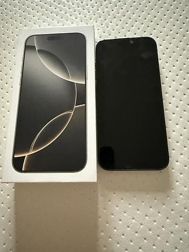 jack 4: IPhone 16 Pro Max, Б/у, 256 ГБ, Natural Titanium, Коробка, 94 % — 2