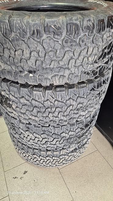 diski kg: Шины 285 / 60 / R 18, Всесезонная, Б/у, Комплект, Внедорожные (АТ/МТ), США, BFGoodrich — 5