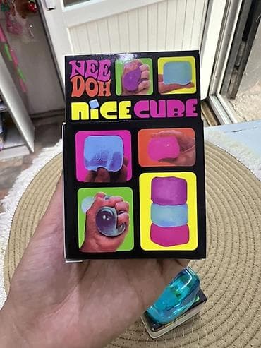 caomaru игрушки антистресс: Антистресс-игрушка NeeDoh Nice Cube - Формат: упругий куб для мятия и — 2