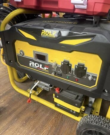 Бензиновая электростанция ROLF TOP‑7500ES Основные характеристики (с at lalafo.kg Бензиновая электростанция ROLF TOP‑7500ES Основные характеристики (с