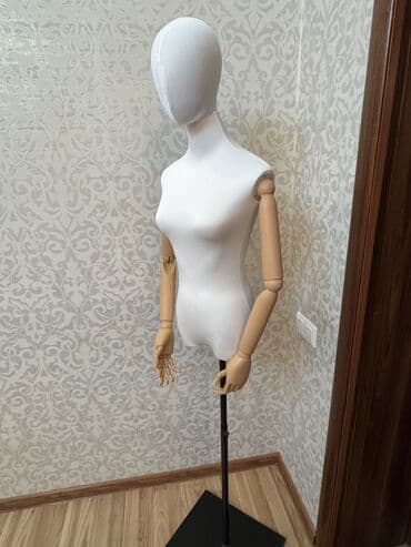 драп: Манекен Взрослый женский, Материал: Пластик, Новый — 8